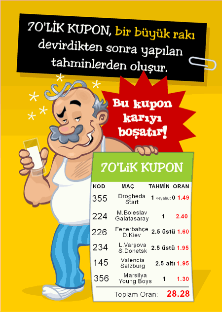 70lik kupon